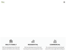 Tablet Screenshot of ddcgeneralcontractors.com